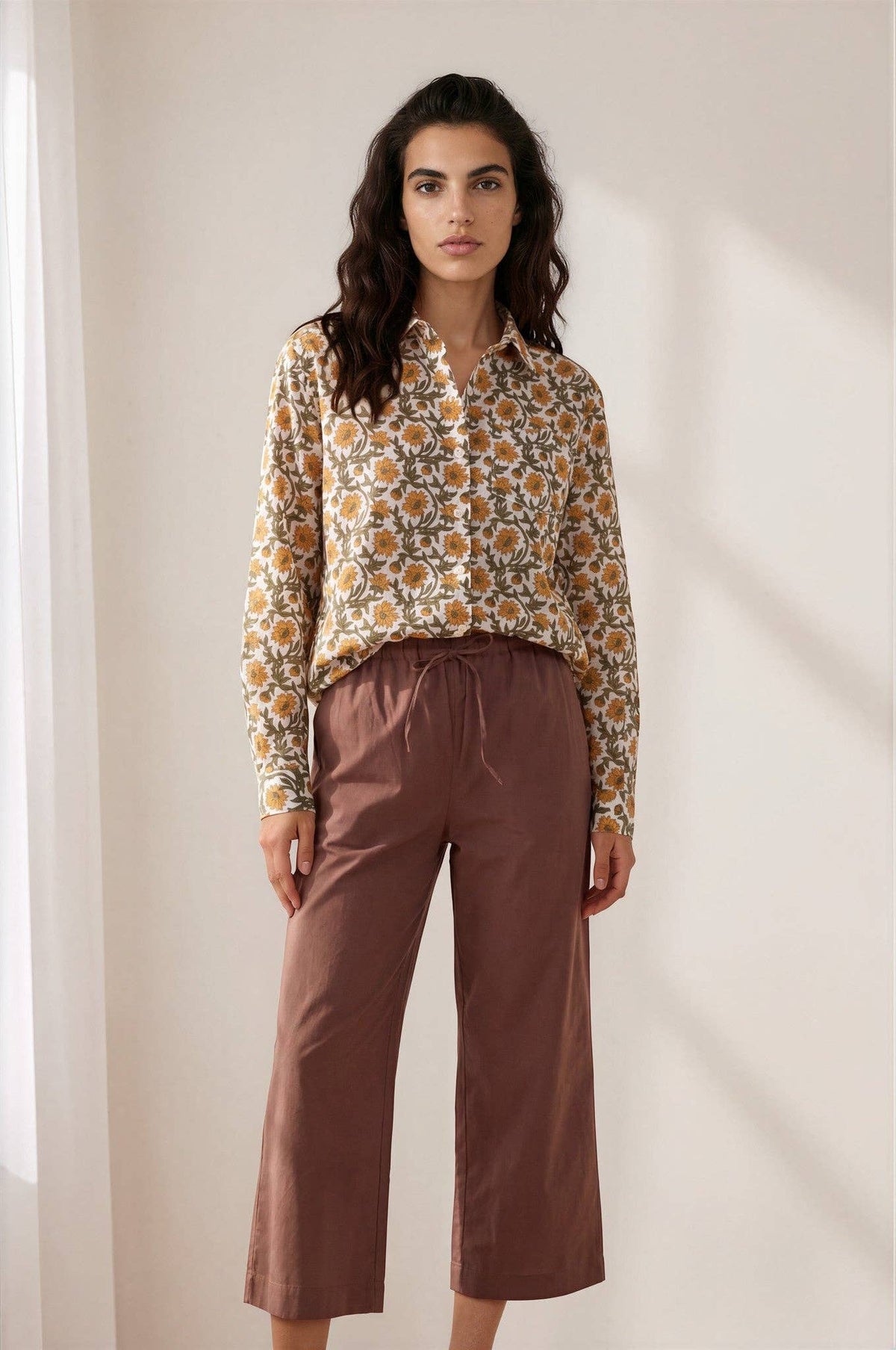 Good Boyfriend Shirt - Floral Sunshine