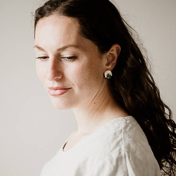 Bali Studs // Turquoise