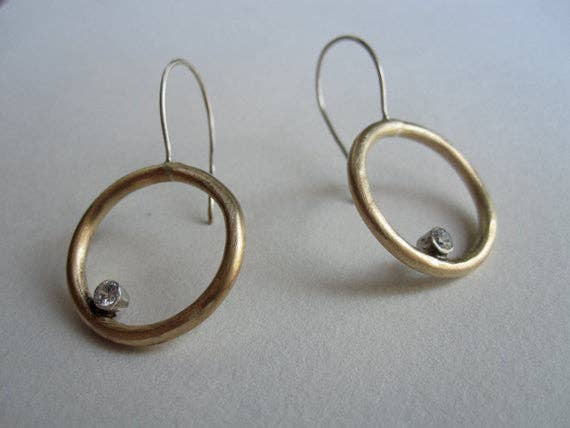 Dangle Circular Earrings