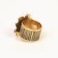 Amy Brass Bandana Slide Ring