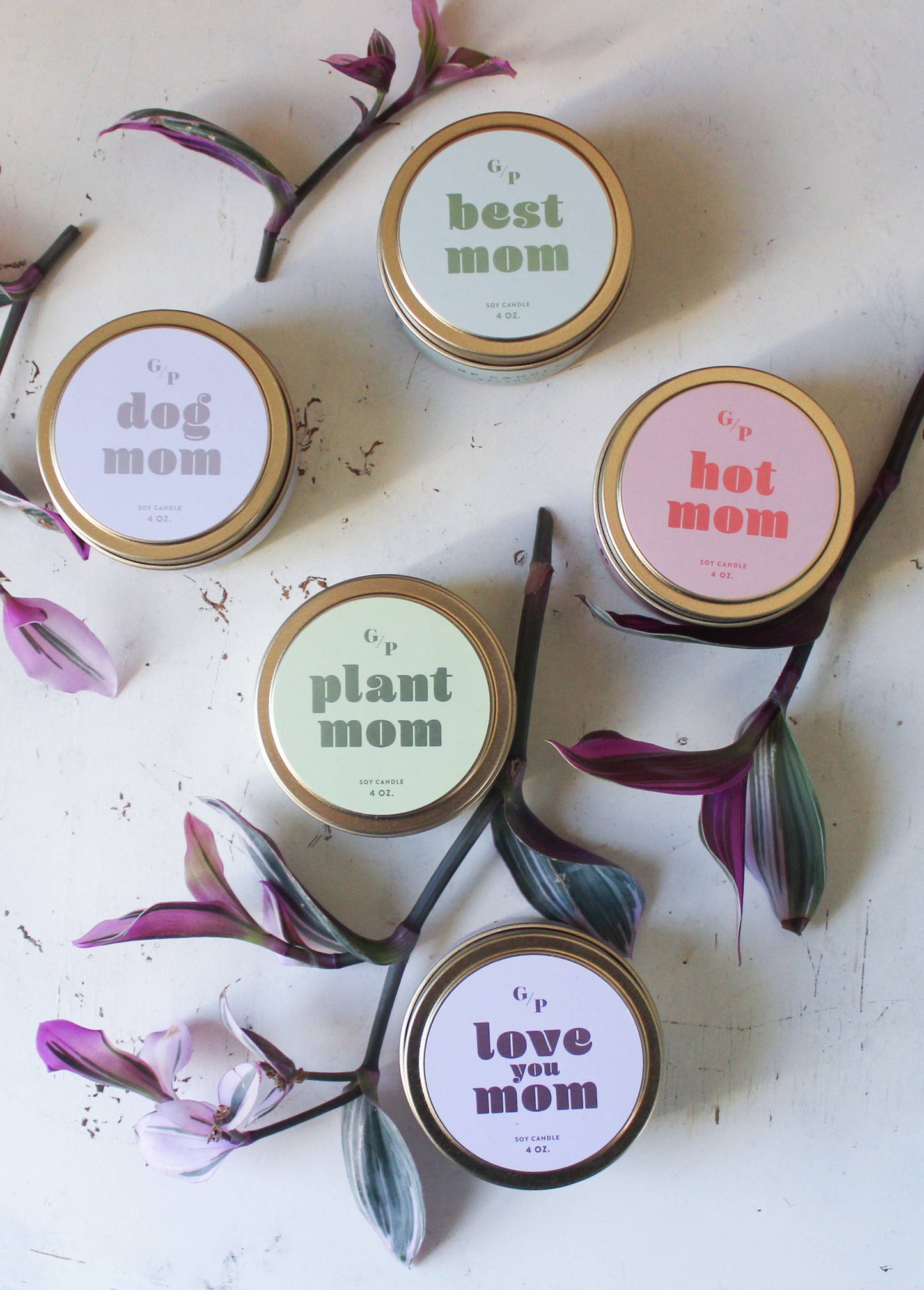 Love You Mom Candle