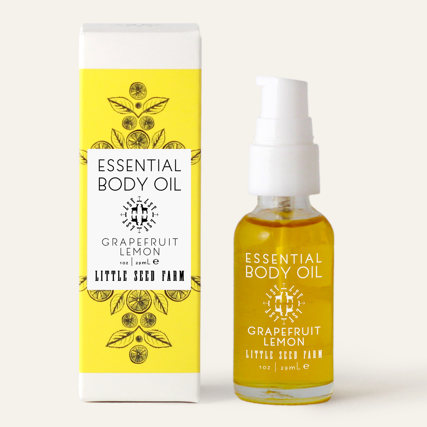 Mini Grapefruit Lemon Essential Body Oil