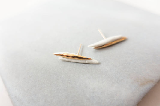 Twin quills studs