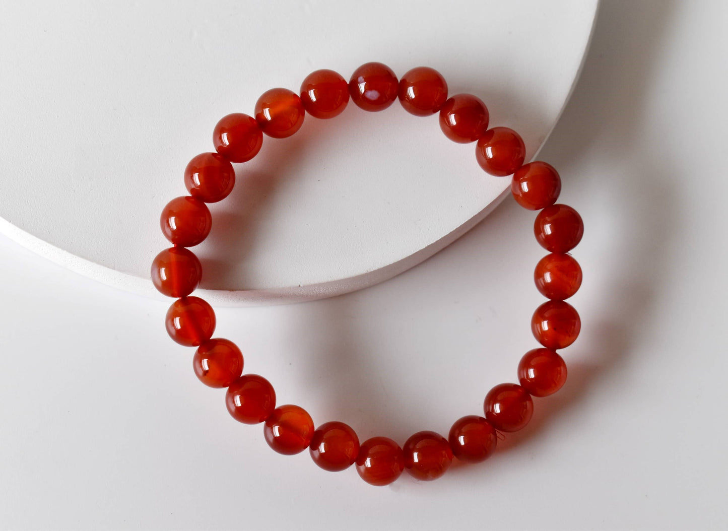 Red Onyx Bracelet Gemstone Bracelet