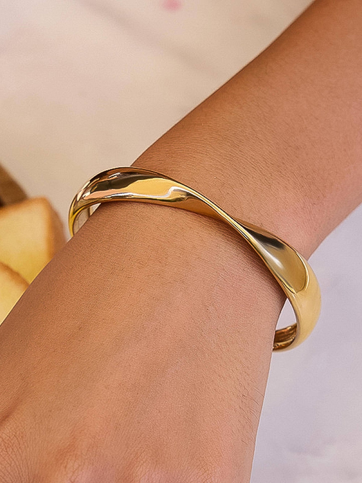Fioren Twist Cuff Bracelet