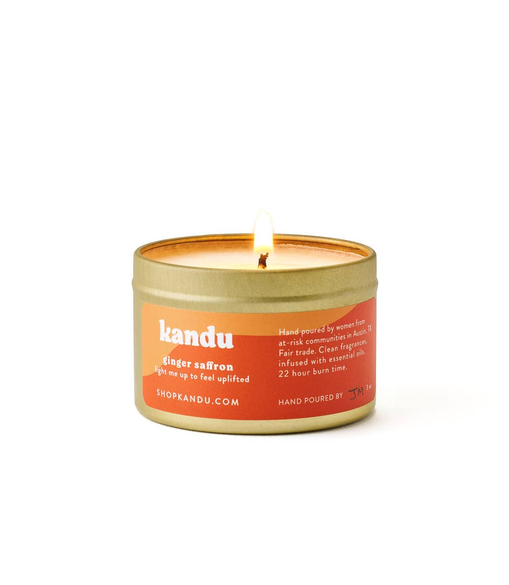 Ginger Saffron 3oz Candle