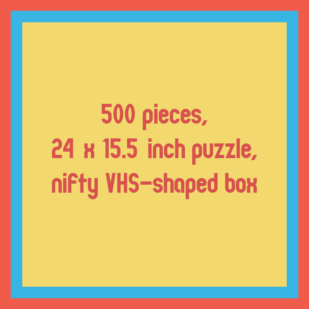 Mysteries of the 80s Death by Crab Leg 500-Piece Puzzle