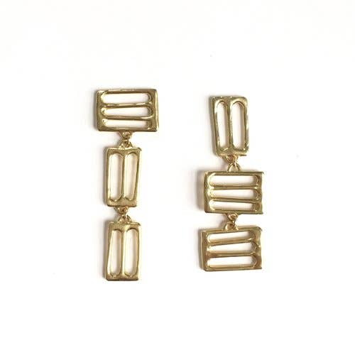 Asymmetrical Petra Earrings