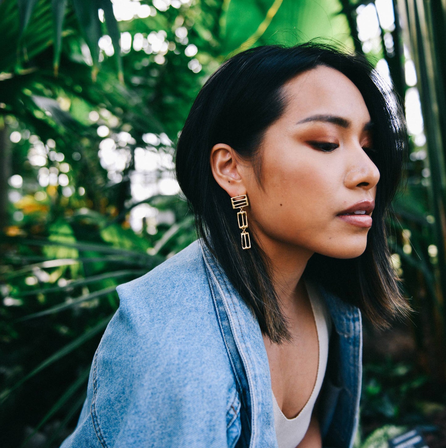 Asymmetrical Petra Earrings
