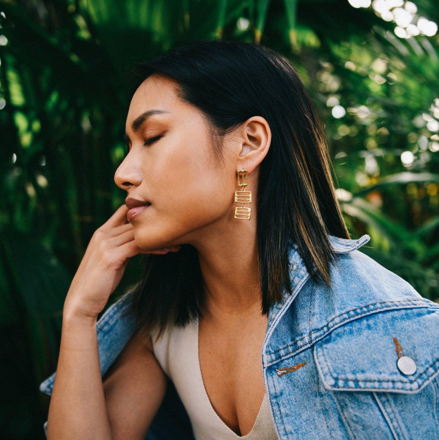 Asymmetrical Petra Earrings