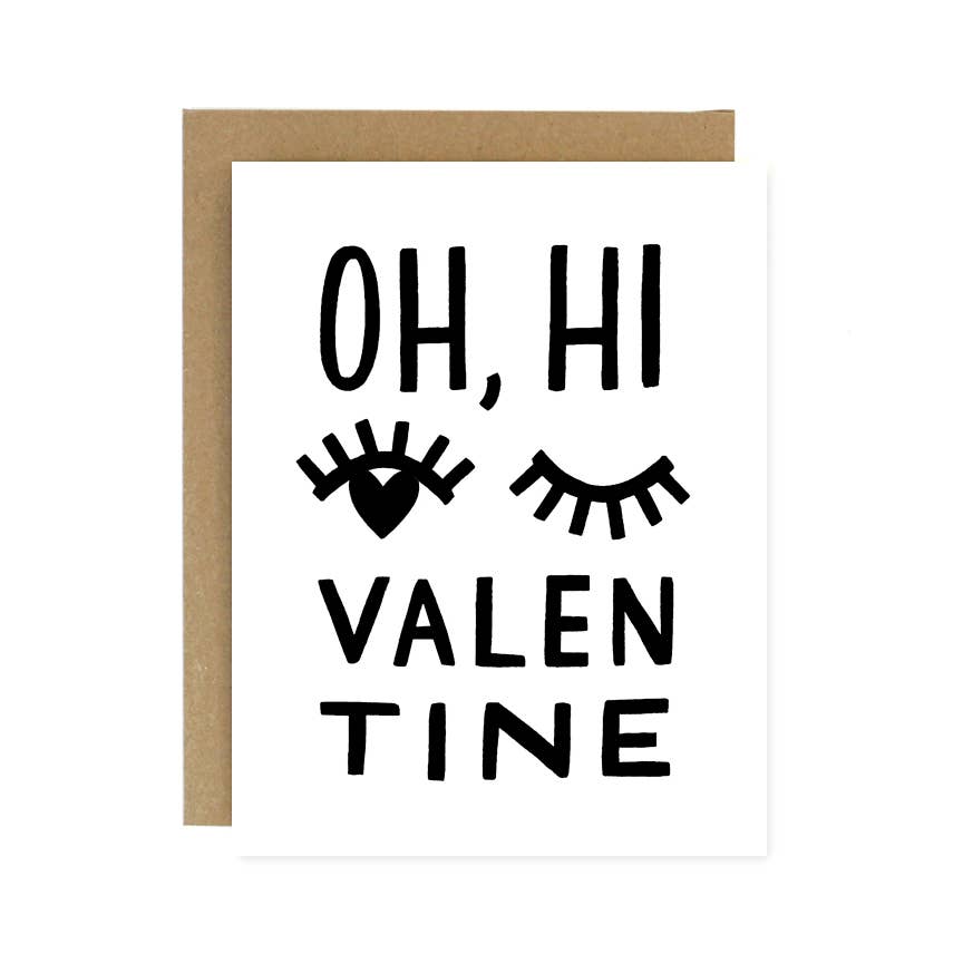 Oh Hi Valentine Card