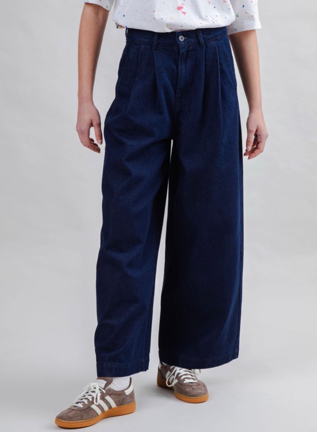 Brava Wide Leg Denim Pants