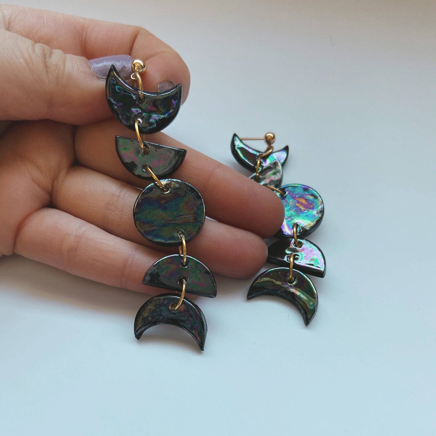 Phases Ceramic Earrings