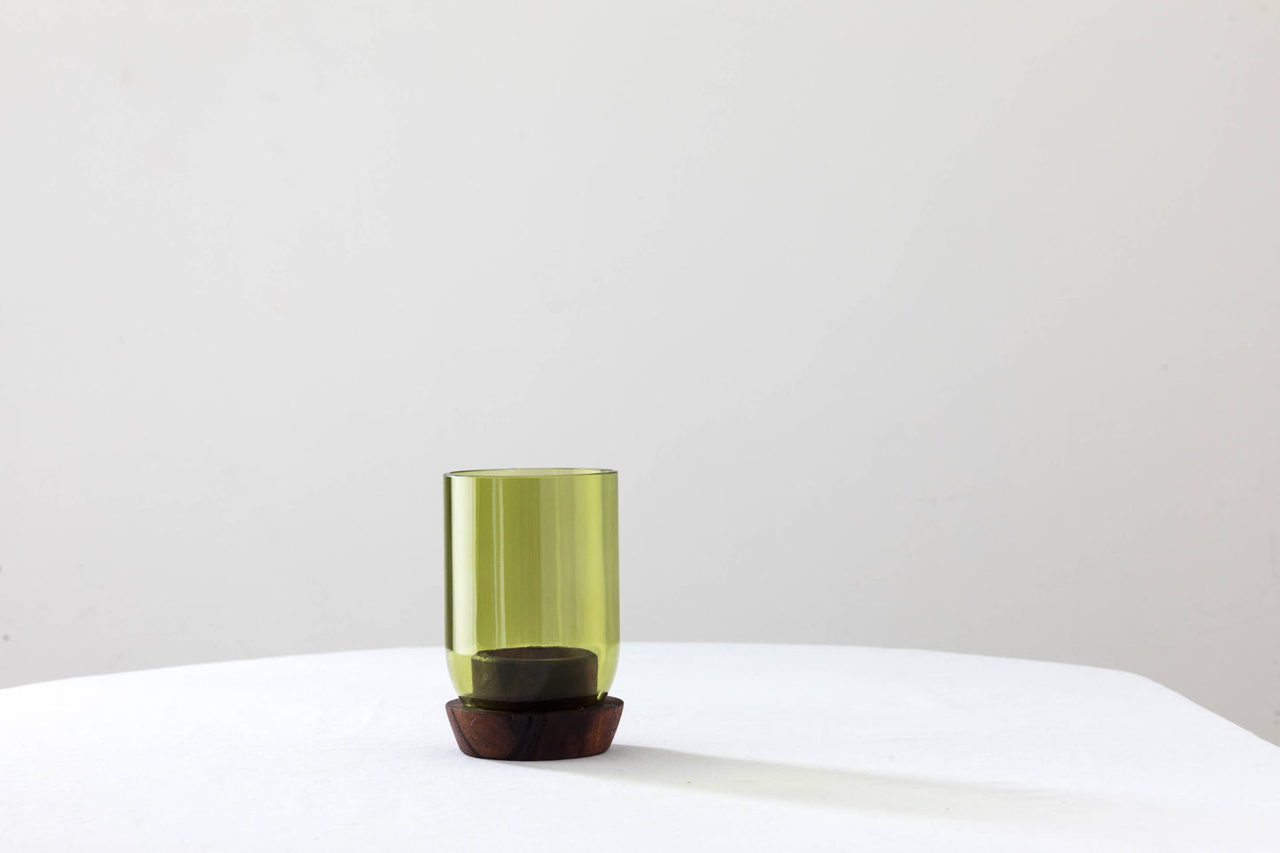 Recycled Glass Tea Light Holder