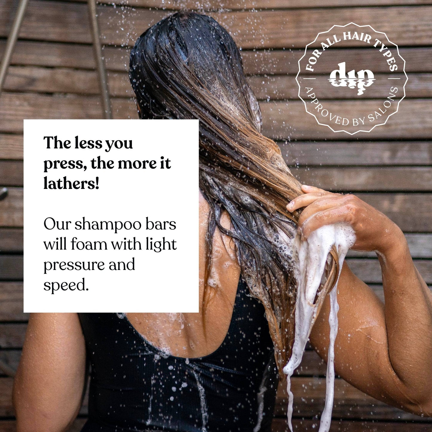 Dip Shampoo Bar: Coconut & Almond