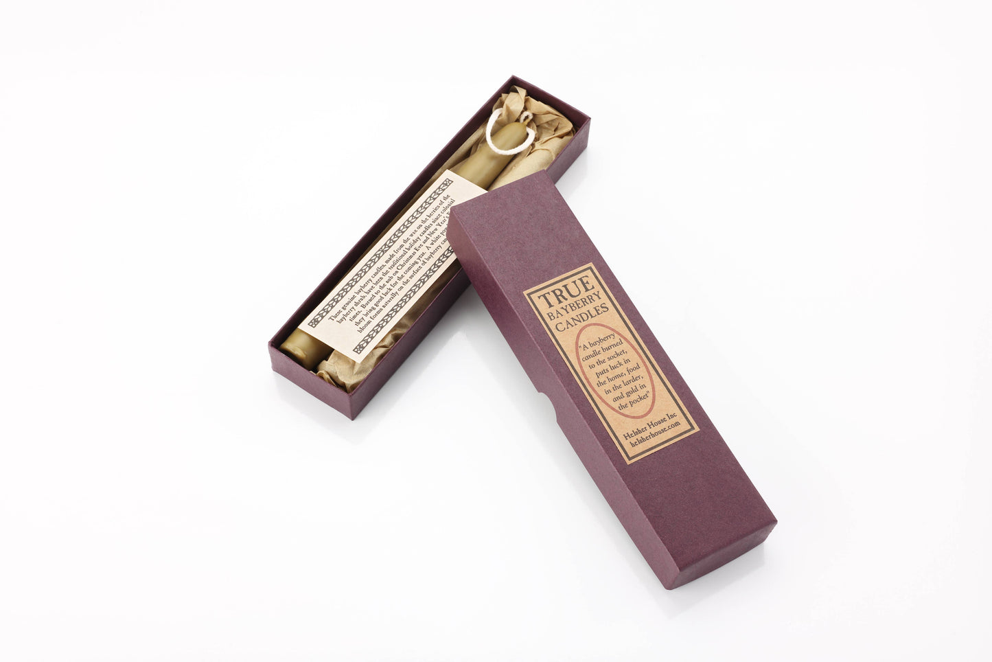 Pair of Real Bayberry Tapers