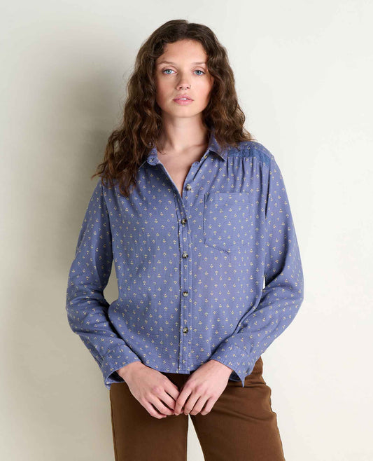 Manzana Boxy Long Sleeve Shirt