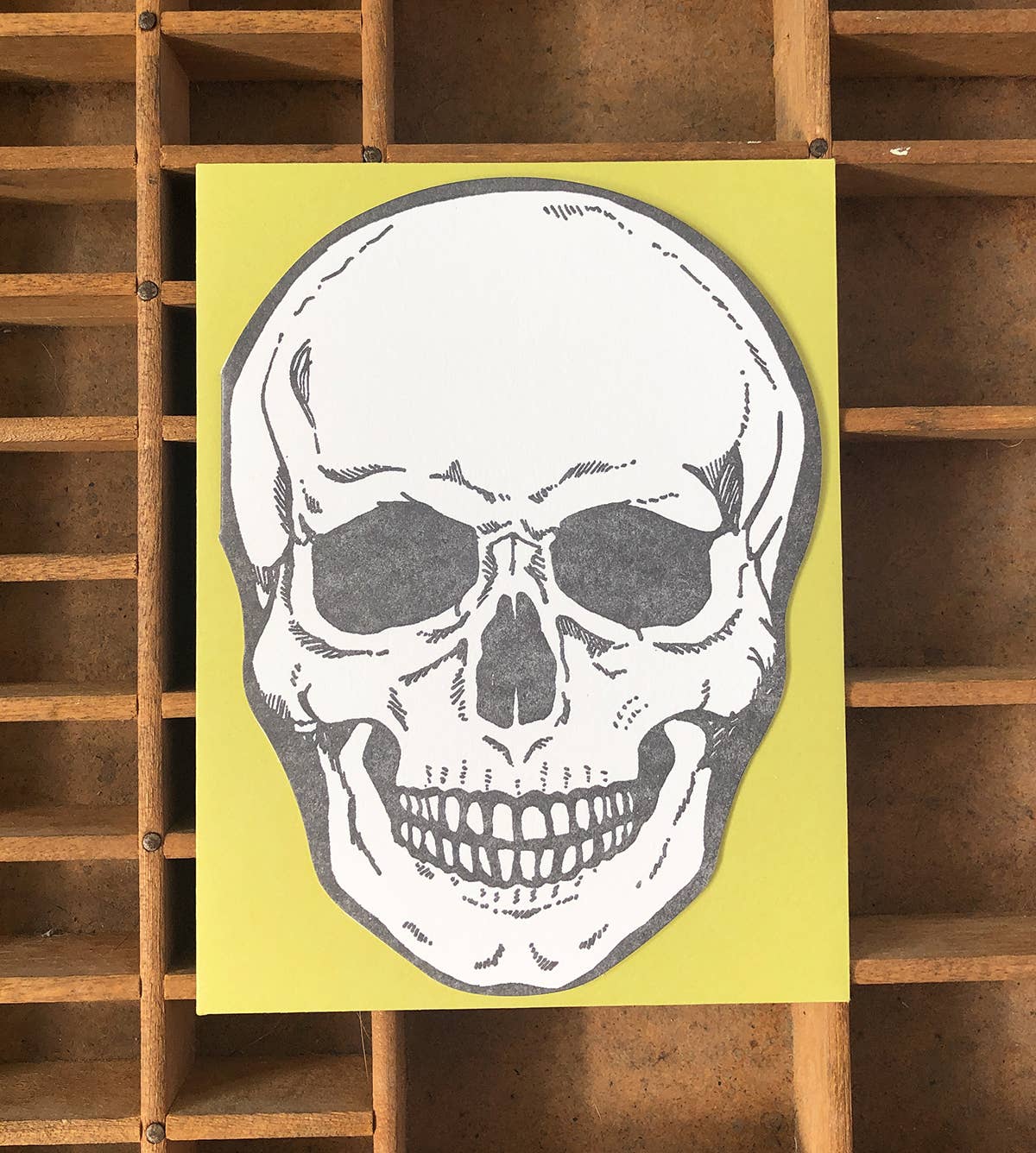 Skull card