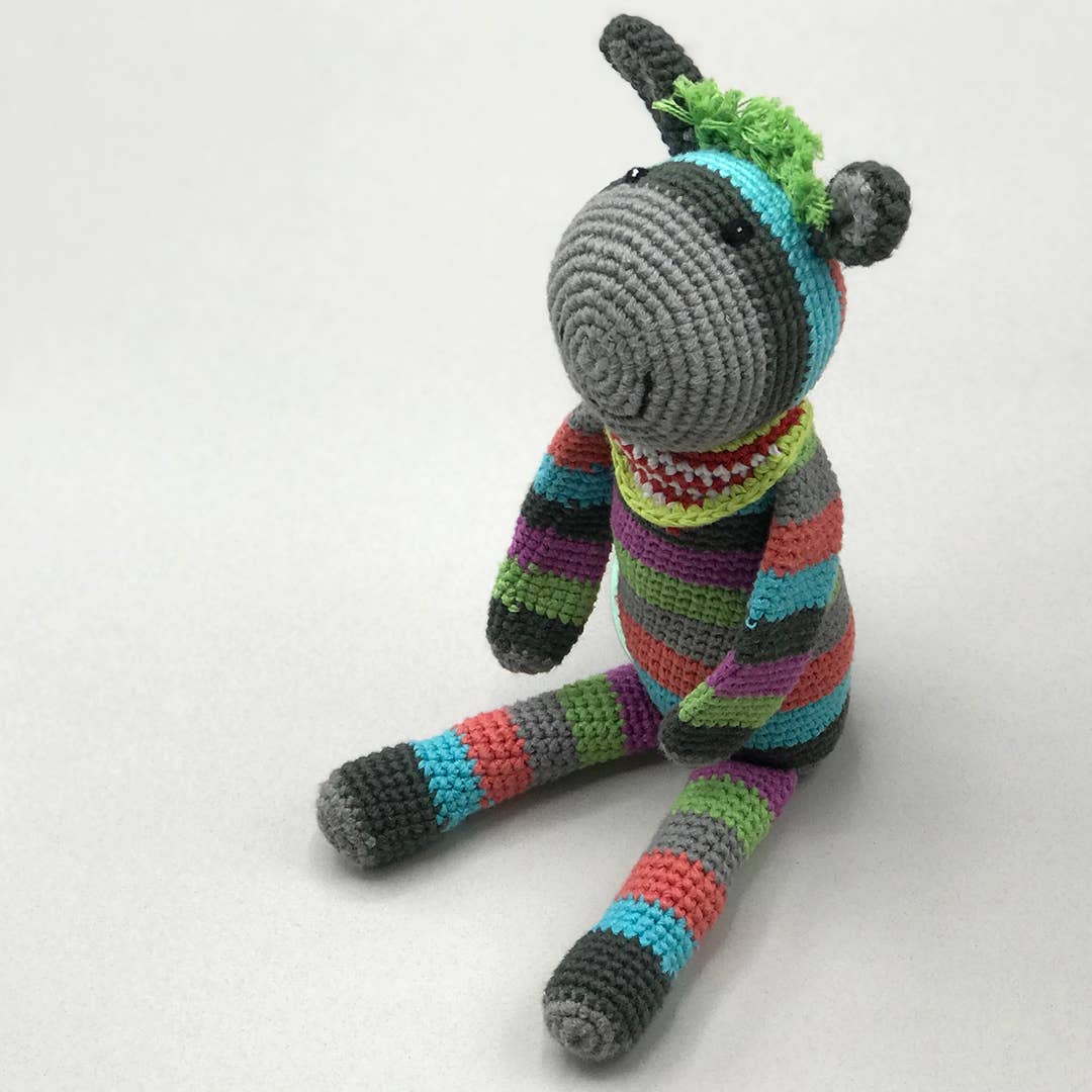 Stripey Donkey Rattle