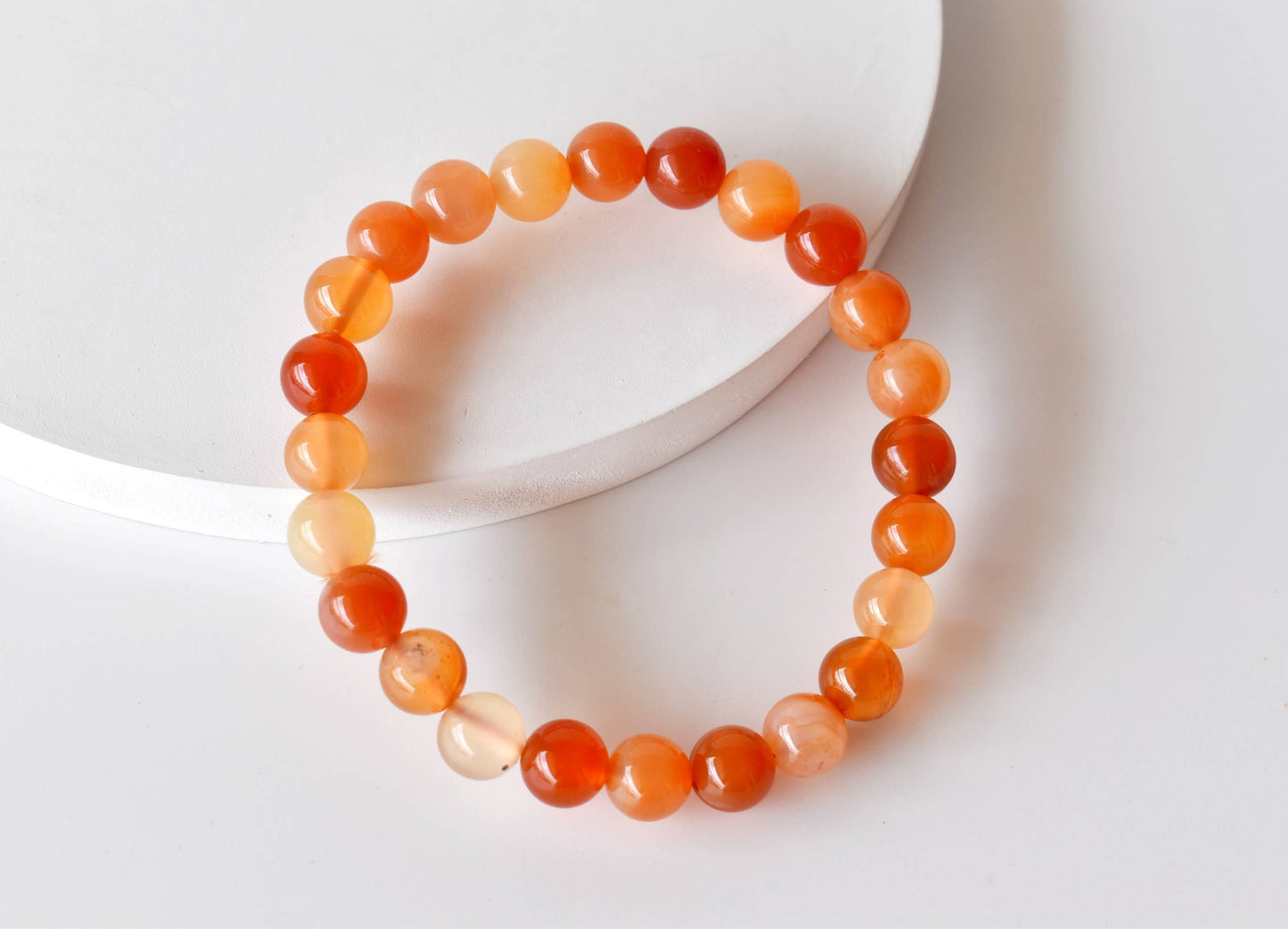 Carnelian Gemstone Bracelet