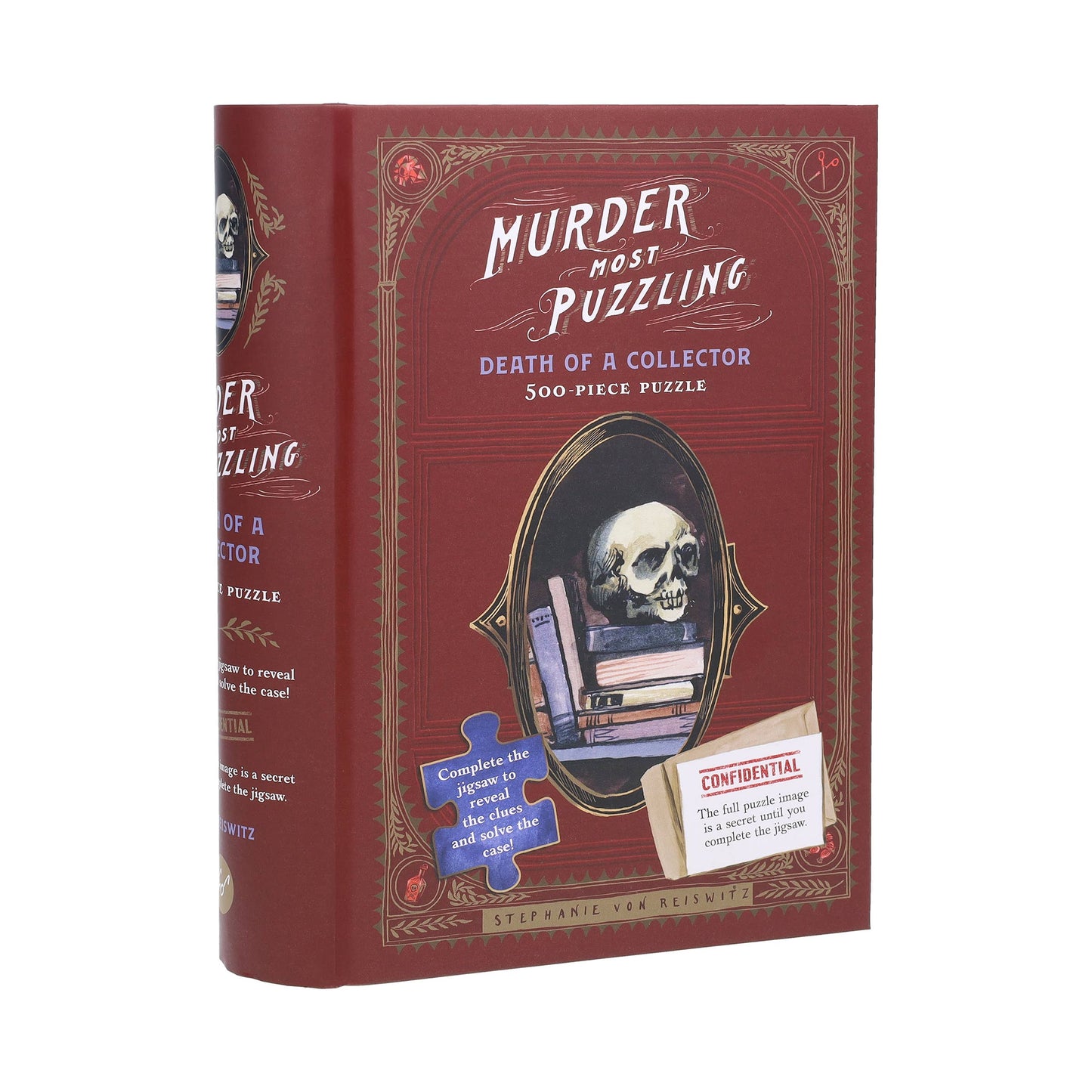 Murder Most Puzzling Death of a Collector 500-Piece Puzzle