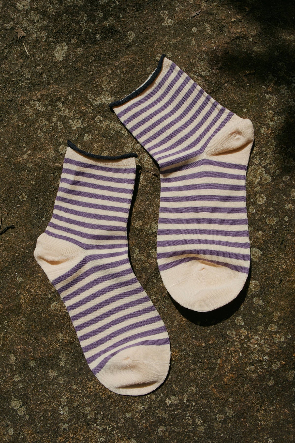 Violet Meadow Socks