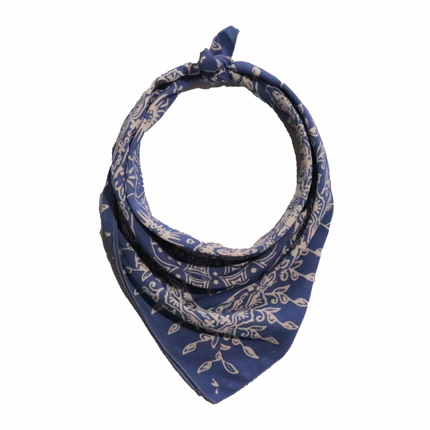 Periwinkles Batik Bandana