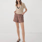 Women's Canopy Linen Blend Pleated Short - Two Colors