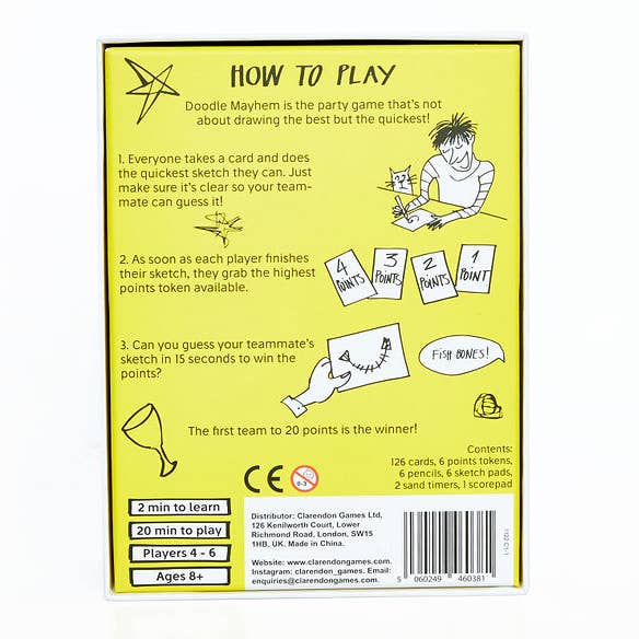 Doodle Mayhem - A Bonkers Drawing Game
