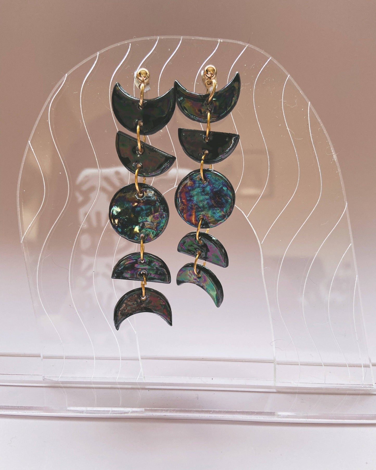 Phases Ceramic Earrings