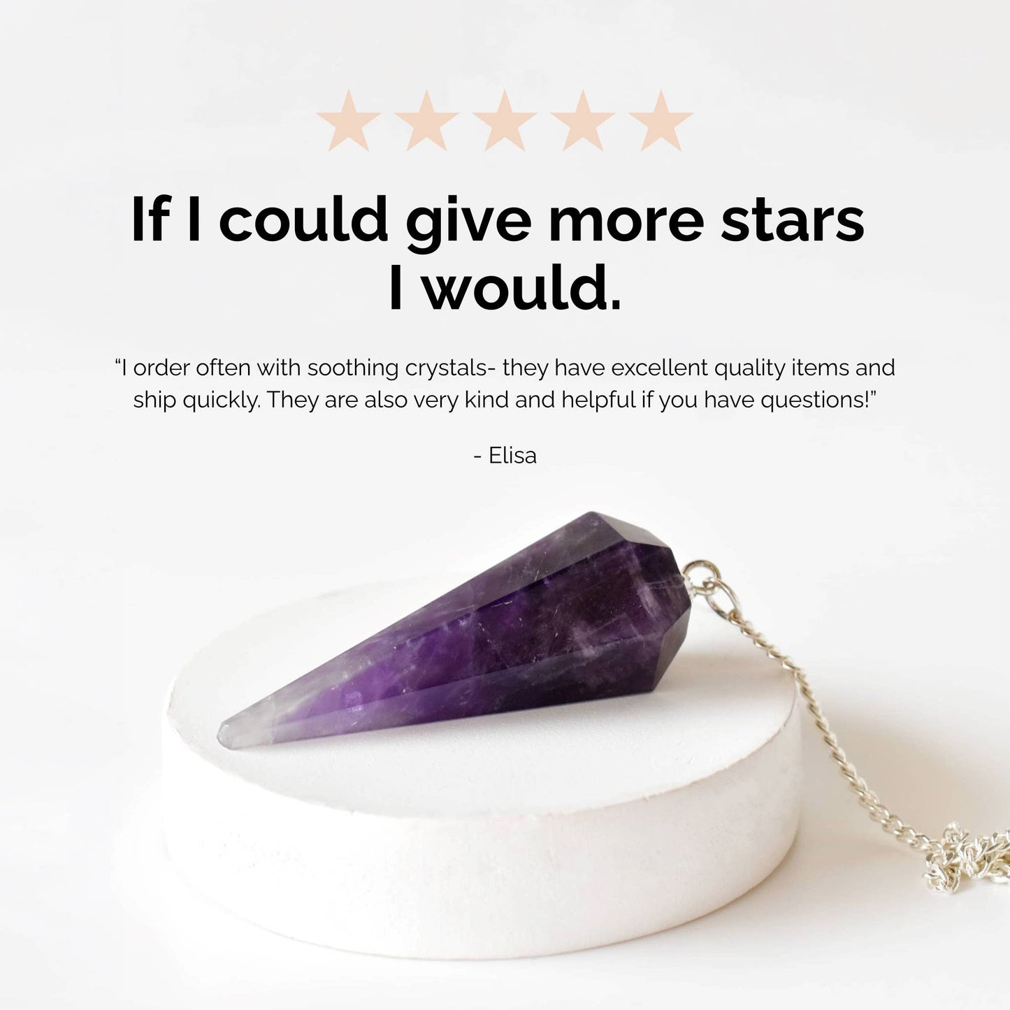 Dowsing Pendulum | Smokey Quartz