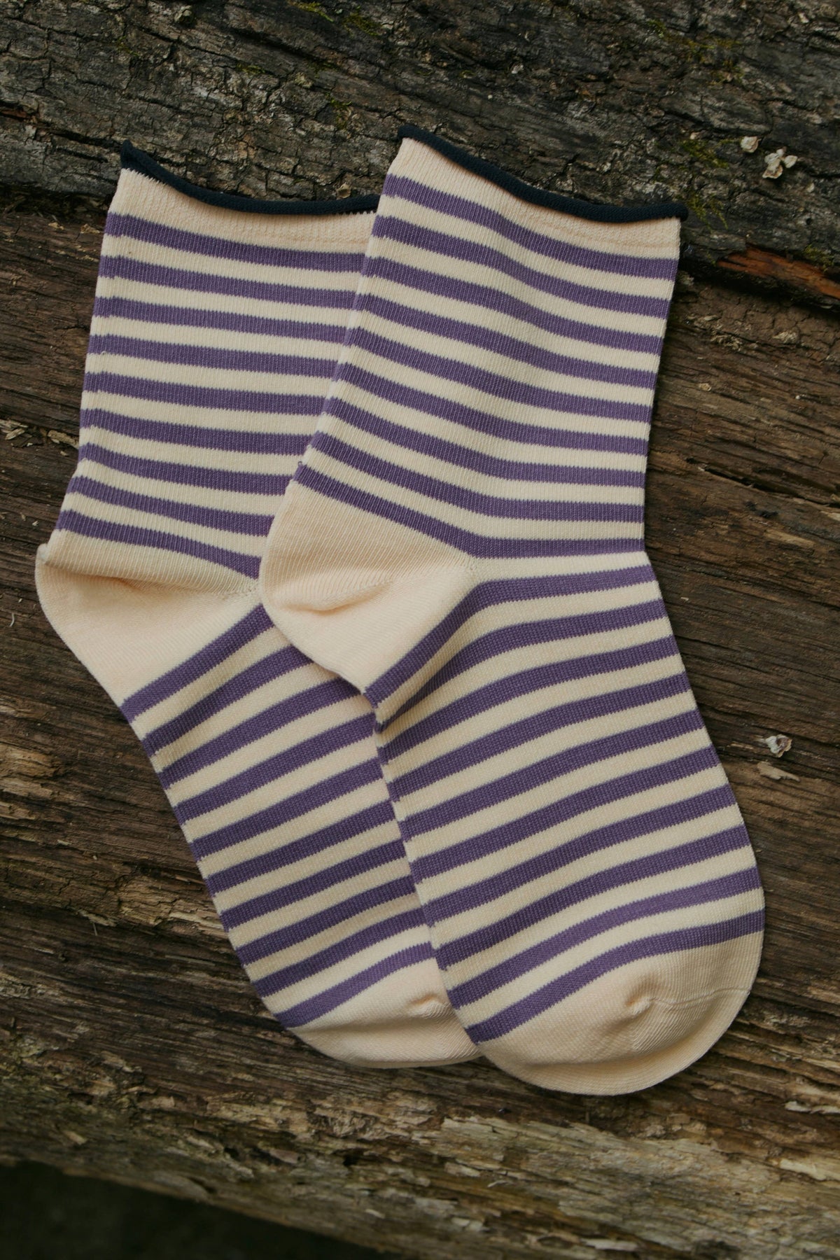 Violet Meadow Socks