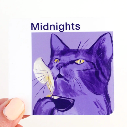 Midnights Cat Vinyl Sticker