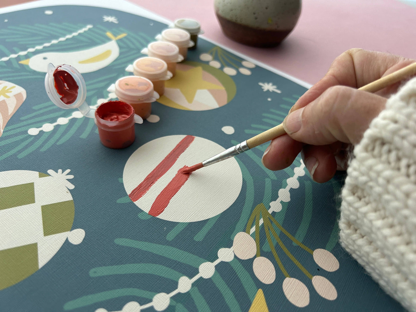 Oh Christmas Tree Paint by Number Kit