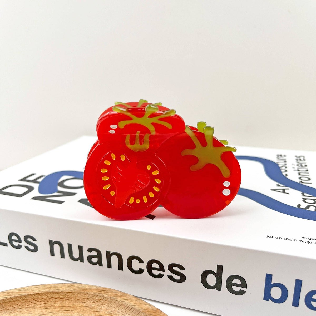 Three Tomato Hair Claw