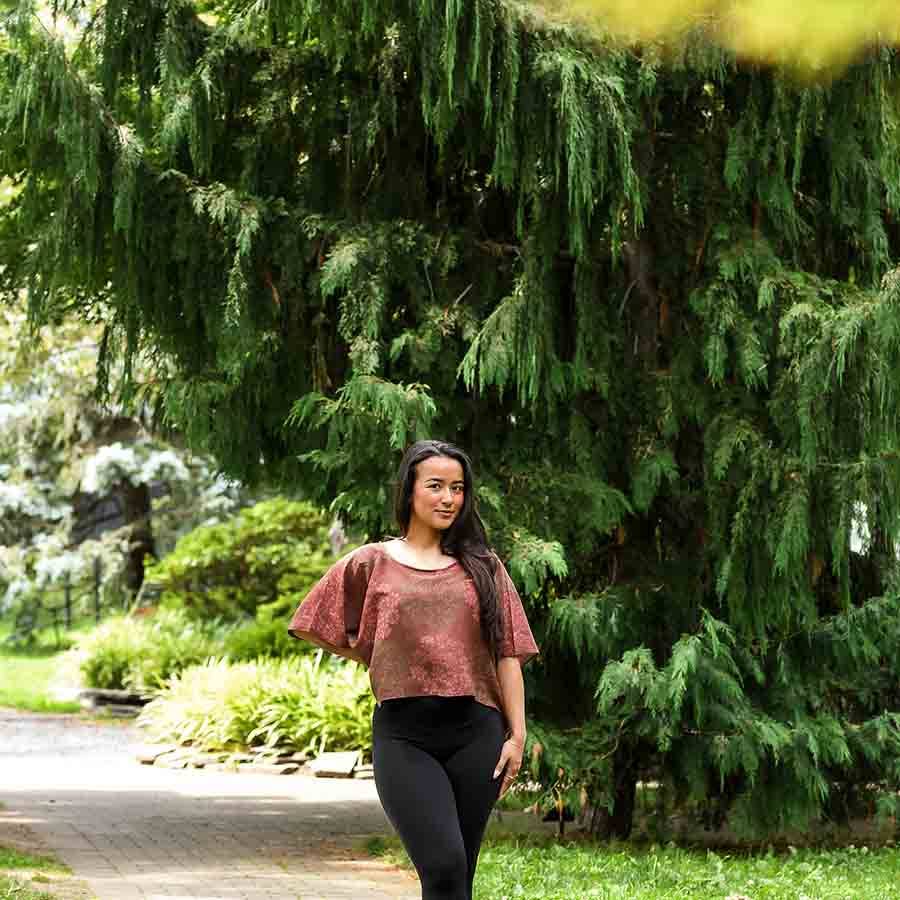 Autumn Breeze Crop Top