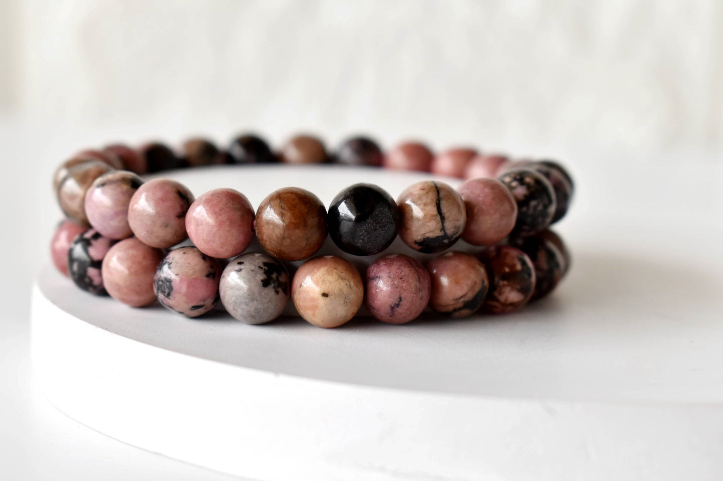 Healing Bracelet | Rhodonite | Gemstone Bracelet