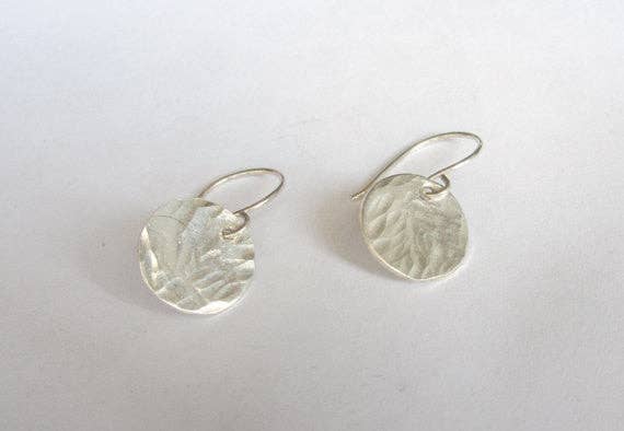 Textured Dangle Earrings