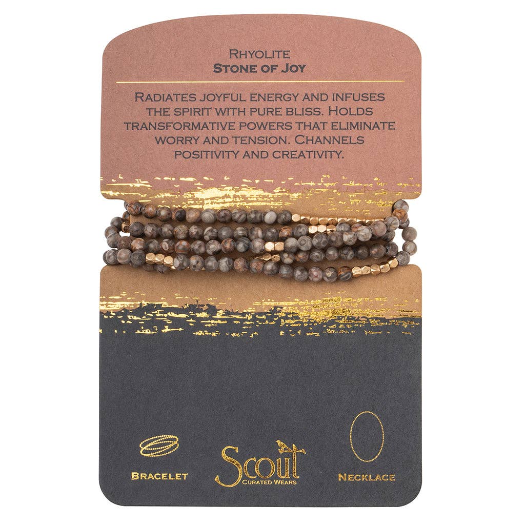 Stone Wrap: Rhyolite - Joy