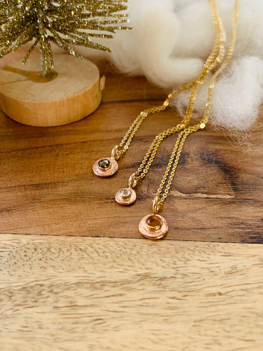 Little Gemmy Bit Necklace - 14k Gold Fill