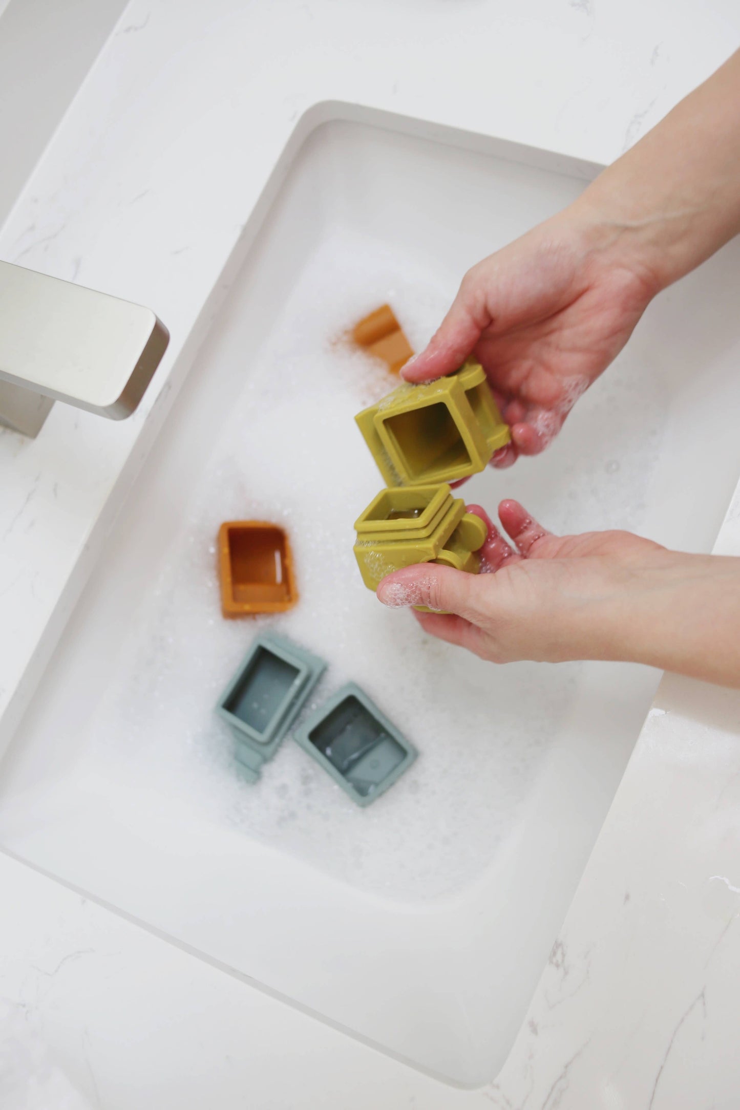 Construction Silicone Bath Toy Set 