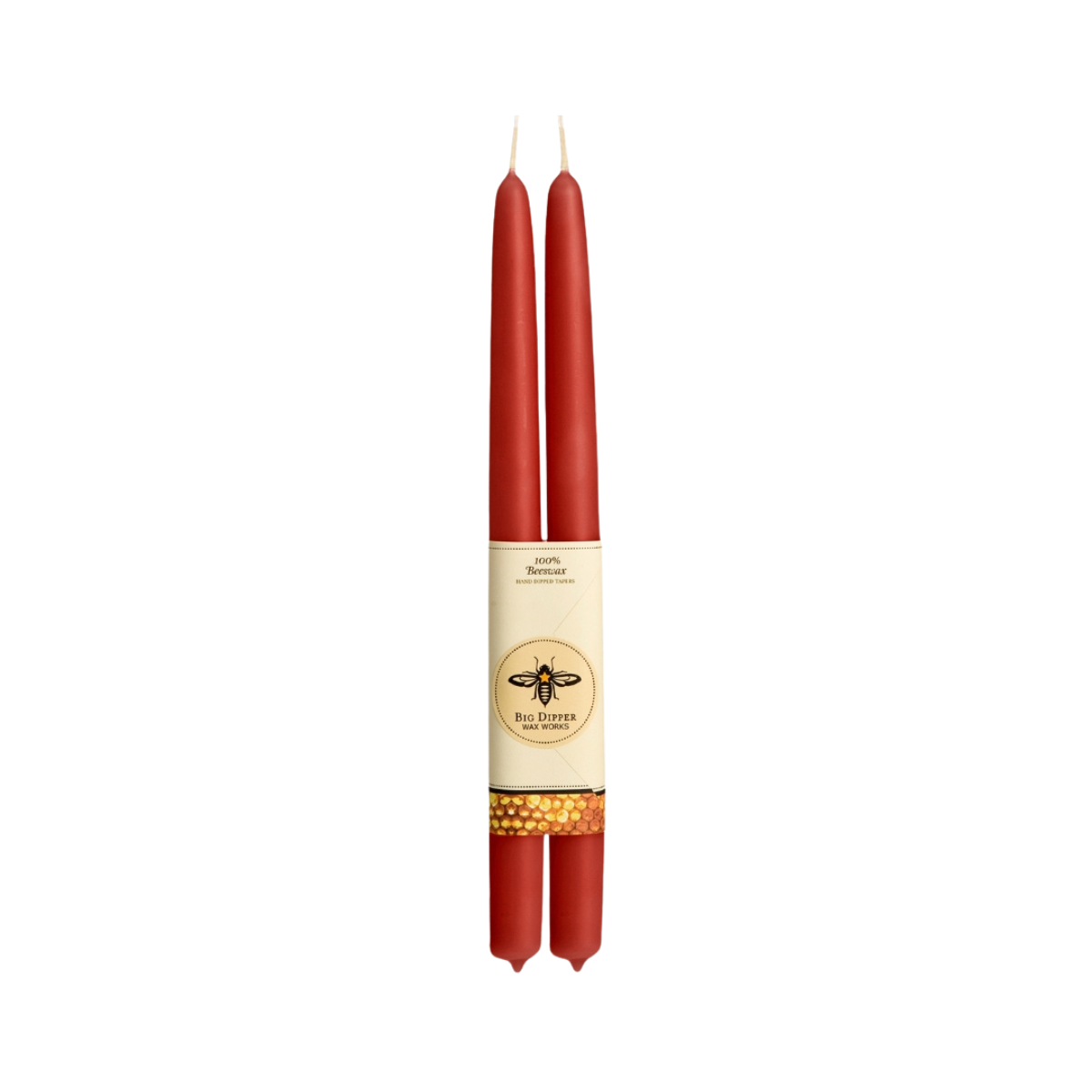100% Pure Beeswax Tapers