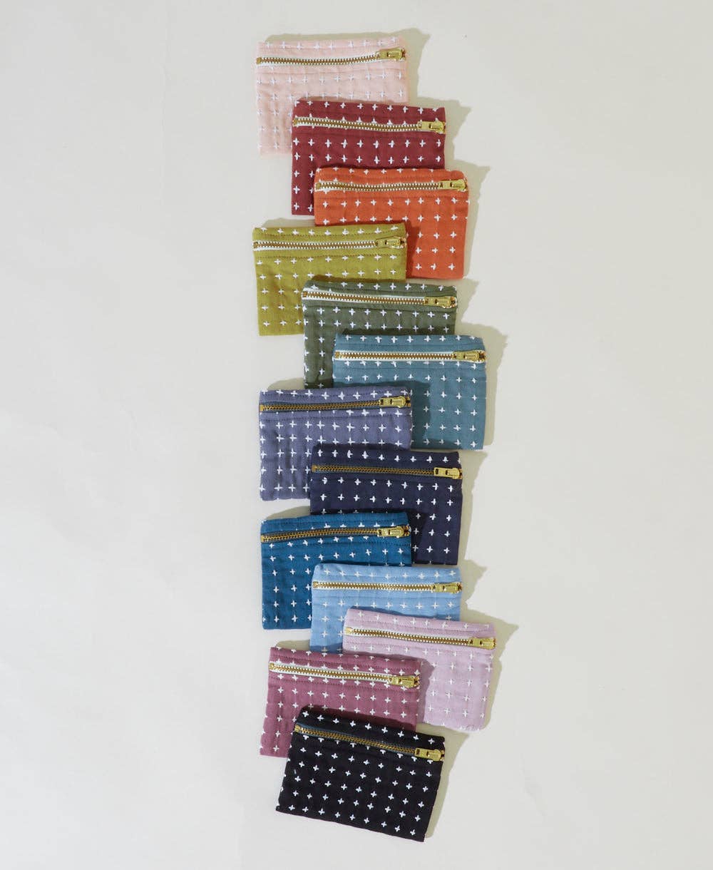 Cross-Stitch Coin Purse