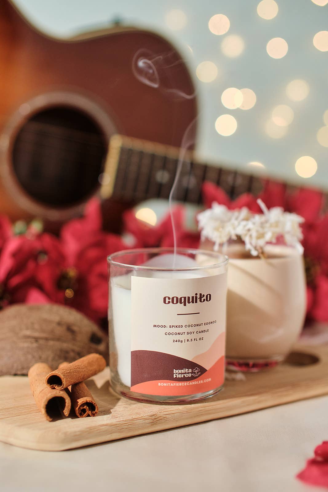 Coquito Candle