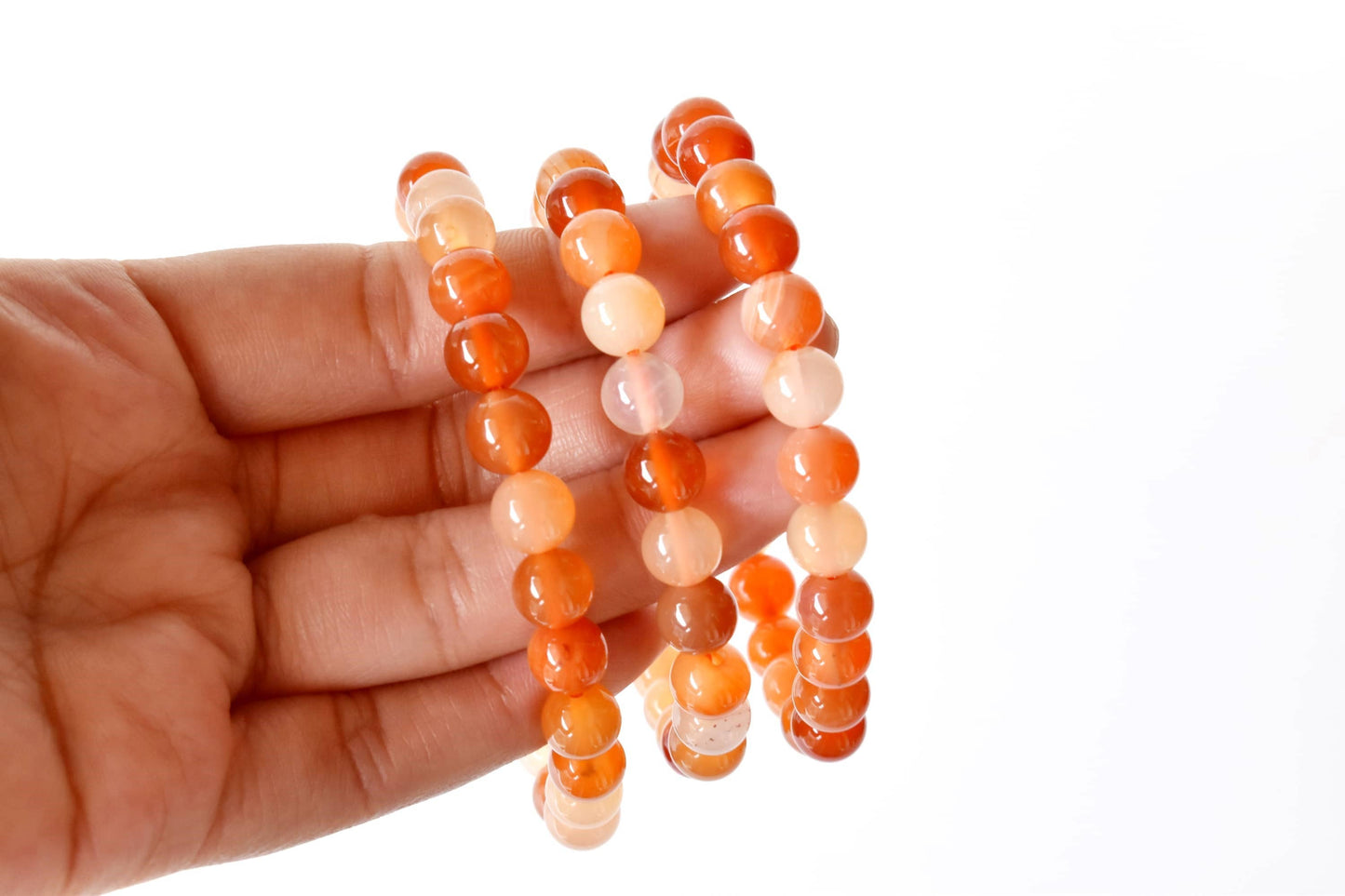 Carnelian Gemstone Bracelet