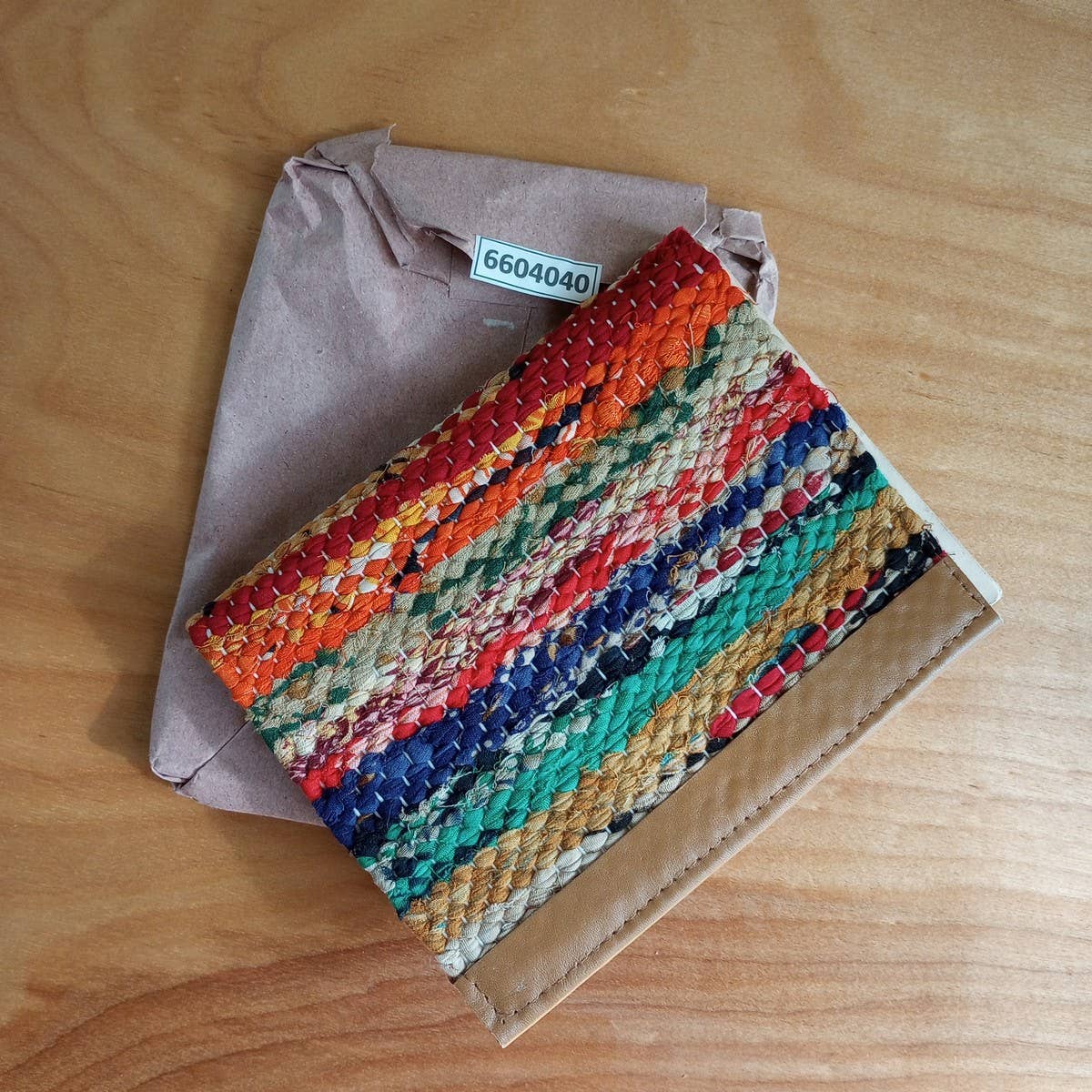 Woven Recycled Sari Journal