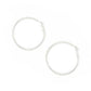 Classic Recycled Metal Hoop Earrings