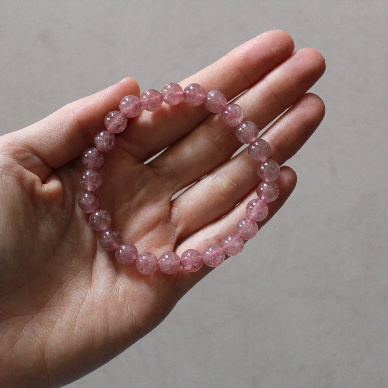 Strawberry Quartz Bracelet