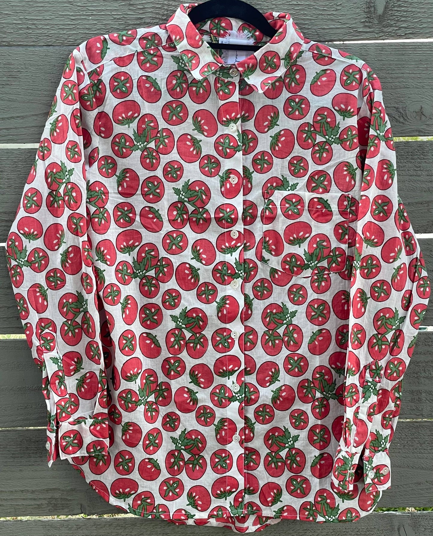 Good Boyfriend Shirt - Tomato