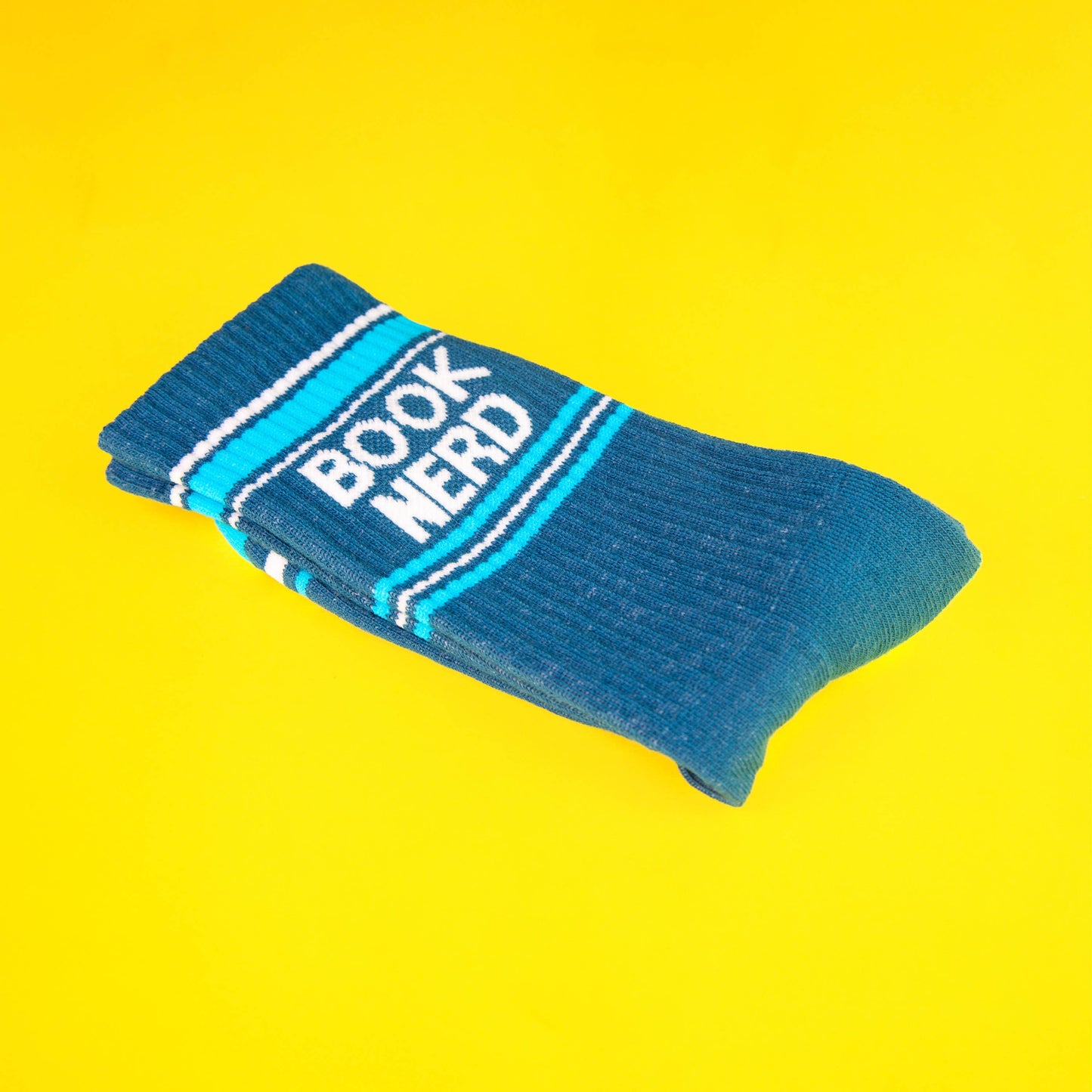 Book Nerd Gym Crew Socks